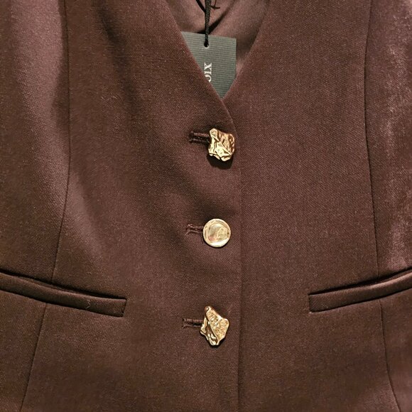 Christian Lacroix Brown Vest - Picture 2 of 3